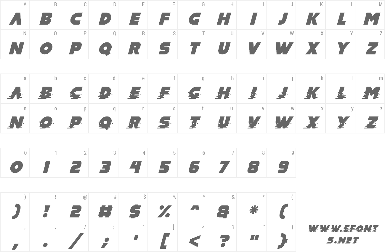 Font Mad Hacker preview